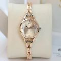 Bracelet Watch for Women Elegant Rose Gold Ladies Wristwatches Rhinestone Simple Fashion. 
