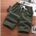 Cotton Linen Shorts Men's Korean Shorts Men's Summer Leisure Fifth Pants Men's Loose plus Size Beach Pants Summer.