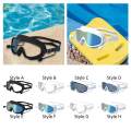 Swim Glasses Wide View Waterproof Outdoor Swimming Goggles with Ear Plug. 