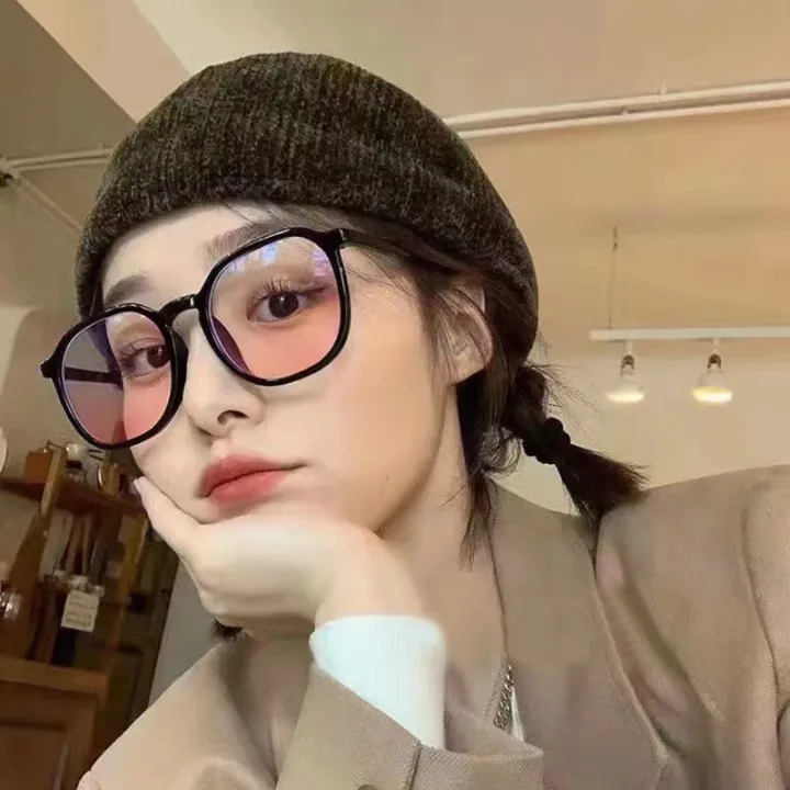 Strict%20Selection%20Pure%20Desire%20Blush%20Glasses%20Female%20Black%20Frame%20Face%20without%20Makeup%20Gadget%20Comes%20with%20Makeup%20Feeling%20Slimming%20Glasses%20Frame%20with%20Myopic%20Glasses%20Option%20Degrees%20-%20Image%202