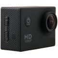 Full HD 1080P Waterproof Sports Action Camera 12MP - Black.