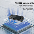 X55 Handheld Game Console 5.5In 1280x720 IPS Screen Open Source for Linux Retro Gaming Supports TV Output PSP Games.
