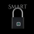 Fingerprint Padlock | Fingerprint Lock, Smart Lock, Fingerprint Tala - Anti-Theft, Quick Unlock for Lockers, Suitcases, Backpacks | Zinc Alloy Keyless USB Charging. 