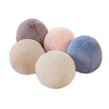 Nordic Style Solid Color Spherical Pillow Ins Wind Pink White Round Ball Plush Nap Lovely Cushion Simitation Rabbit Hair Sofa. 