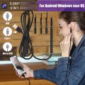 【All Of Me】Ear Otoscope Megapixels Ear Scope Camera Ear Digital Endoscope Earwax Tool with 6led.