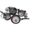 MGC/ Prestiege 7 Pcs Cookware Set For Superior Release -1Pc Casserol, 1Pc Fry pan, 1Pc Karai, 1Pc Milk pan and 3 lids Gift And Home Use.