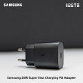 Samsung 25W Super Fast Charging PD Adapter (EP-TA800).