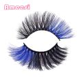 Natural Looking False Eyelashes Vibrant Dramatic False Eyelashes for Clubbing Dance Performances Long Colorful Exaggerated Stripper Style Fake Eyelashes Nightclub False Eyelashes.