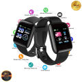 116 Plus Waterproof Smart Sports watch Bracelets & Fitness Tracker. 