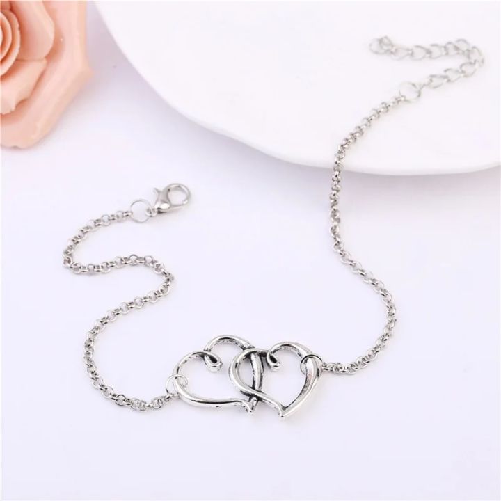 Retro%20Punk%202020%20New%20Summer%20Fashion%20Anklets%20Wild%20Love%20Heart-shaped%20Double-hearted%20Anklet%20Lady%20Legs%20Anklet%20Wholesale%20-%20Image%203