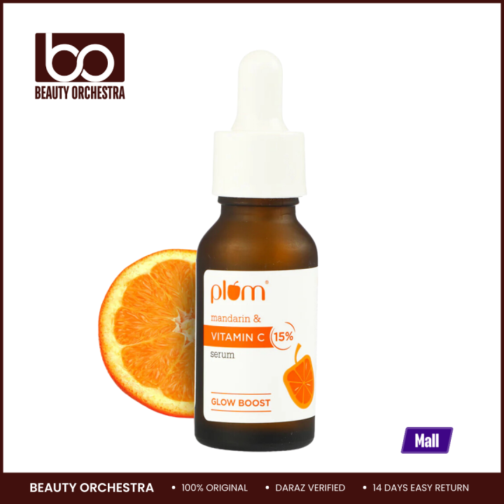 Plum 15% Vitamin C Face Serum with Mandarin - 30ml