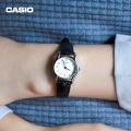 Casio LTP-1094Q Women's Watch Treasure Time Simple Belt Simple Cartoon Vintage Leather Brown Black Watch for Women Women's Watch. 