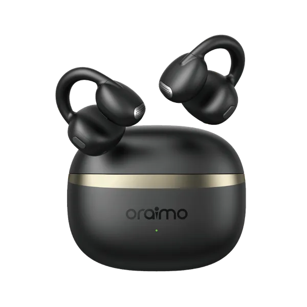 Oraimo OpenSnap Clip-On Open-Ear True Wireless  Earbuds (OPN-373)- GRAVITY BLACK