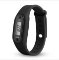 New Pedometer Silicone Bracelet Watch Children's Sport Watch Calories Student Running Pedometer Electronic Bracelet Watch. 