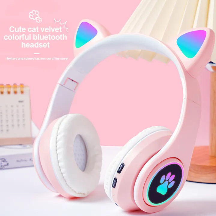 Cute%20Cat%20Wireless%20Headphones%20RGB%20Cute%20Cat%20Ears%20Headset%20With%20Microphone%20Noise%20Cancelling%20Kid%20Stereo%20Music%20Children's%20Gifts%20-%20Image%205