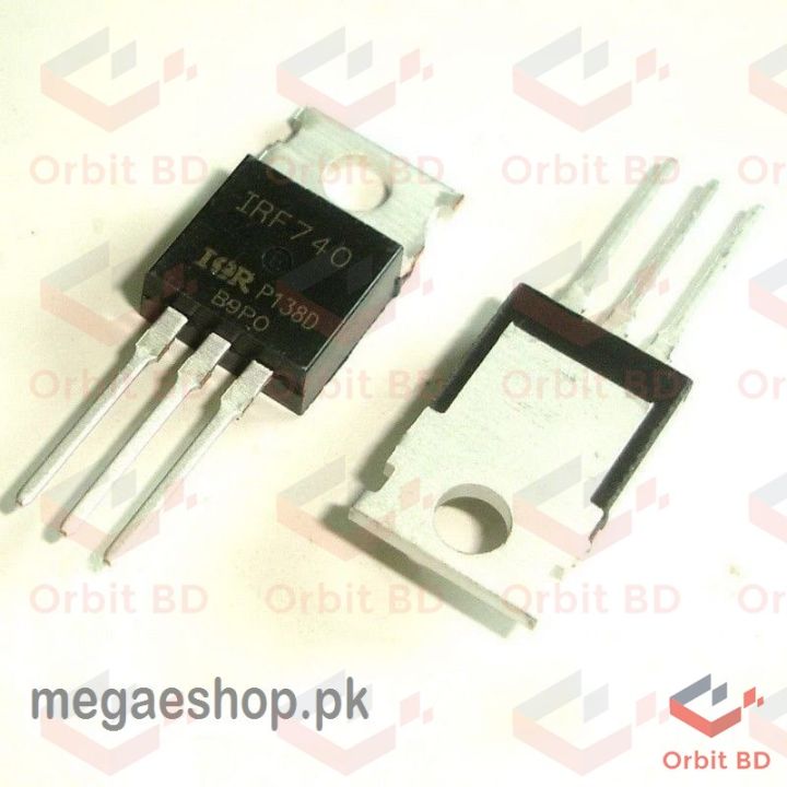 IRF740%20MOSFET%20400V%2010A%20N-Channel%20Power%20MOSFET%20TO-220%20Package%20THT%203%20Pin%20Leas%20MOSFET%20Transistors%20-%20Image%203