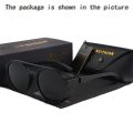 KEITHION Retro Round Polarized Sunglasses Steampunk Men Women Brand Designer Glasses Oculos De Sol Shades UV Protection.