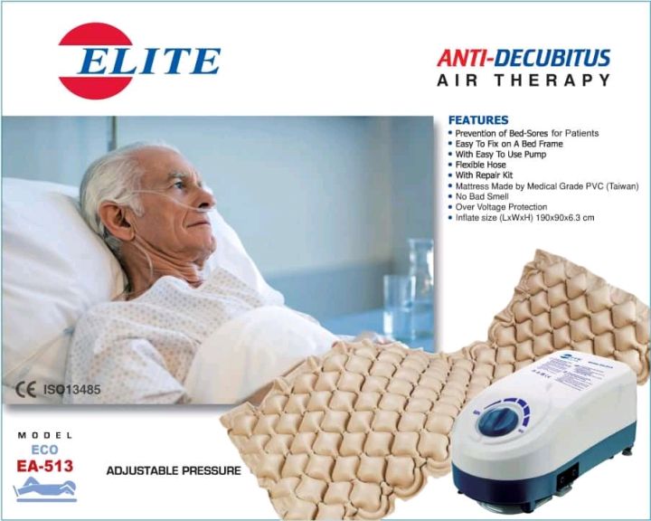 Elite%20Medical%20Air%20Mattress%20with%20Pump%20for%20patient%20use%20for%20anti%20bedsore%20-%20Image%203