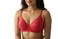 Women Full Coverage Non Padded Bra Everyday Use Half Net Bra Girls.