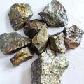 【Exclusive Discount】 Natural Containing Silver and Copper CuFeS2 Chalcopyrite Mineral Stone Teaching Specimens Experimental. 