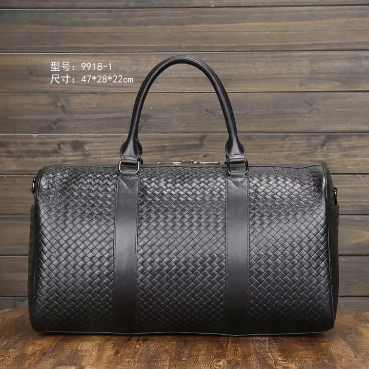 Men's%20leather%20travel%20bag,%20black%20gym%20bag,%20drop-hair%20waterproof%20handbag,%20top%20cowhide%20crossbody%20bag,%20one%20shoulder%20-%20Image%205