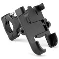 Metal Bike Mobile Holder For mobile phone bracket motorcycle bicycle takeaway rider -Black Easy to Use and Maintain C1. 