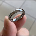Lifestyle Stainless Steel Finger Ring For Men- Silver.