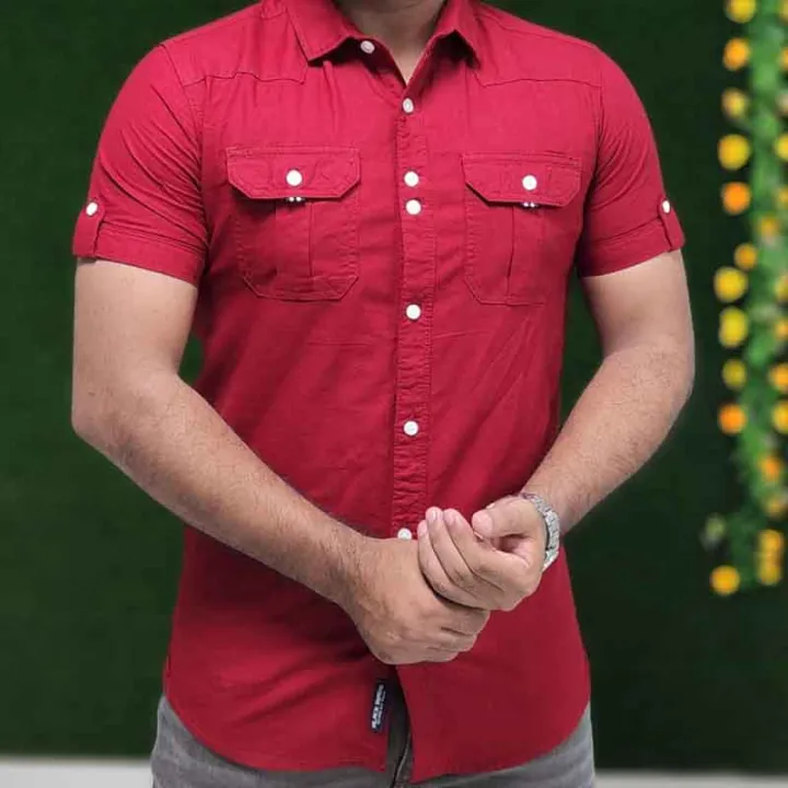 Premium%20Cotton%20Half%20Sleeve%20Casual%20Shirt%20For%20Men%20-%20Image%202