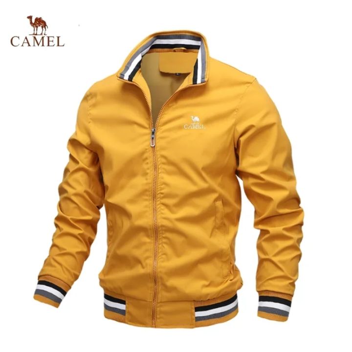 CAMEL%20Embroidery%20Zipper%20Jacket%20for%20Men%20Outdoor%20Sports%20Bomber%20Jacket%20Special%20Jacket%20for%20Business%20and%20Leisure%20High%20Q%20-%20Image%203