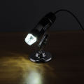 Usb Digital Microscope 8 Led HD 1600X Magnifier with Stand. 