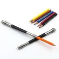 2 Pcs Pencil Extender Holder Adjustable Dual Head Art Writing Sketch Lengthener Tool. 