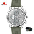 CHAXIGO Fashion and Trendy Men's Watch, Small and Versatile Business Leather strap, Waterproof Sports and Trendy Watch. 
