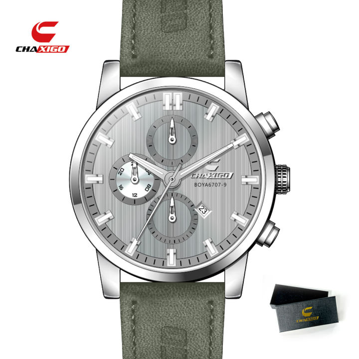 CHAXIGO%20Fashion%20and%20Trendy%20Men's%20Watch,%20Small%20and%20Versatile%20Business%20Leather%20strap,%20Waterproof%20Sports%20and%20Trendy%20Watch%20-%20Image%204