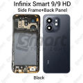 For Infinix Smart 9 9 HD Full Body Housing With Camera Glass (LCD Frame, Side/Middle Frame, Back Panel/Backshell). 