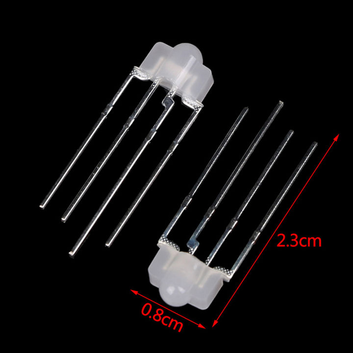 20pcs%20Mechanical%20Keyboard%20Light%203mm%20Full-Color%20Rgb%20Common-Yang%20Led%20Lamp%20Beads%20f3%20Pacifier%20Foggy%20Rgb%20Full-Color%20Keyboard%20-%20Image%202