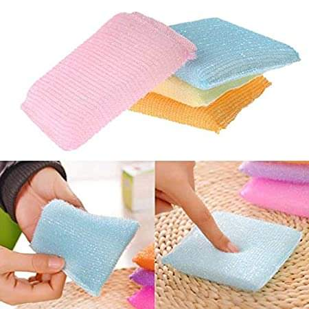 majoni,Soft%20Sponge%20Dish%20Washer%20Pad%20(4%20pcs)-%20Multicolor%20-%20Image%204