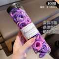 Baby Hair Band Box set |  Baby Girl Rubber Bands Kids Elastic Hair Bands for Children Mixed Colors Mini Ponytail Holder Baby Hair Accessories. 