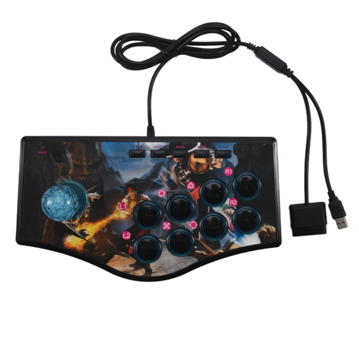 Retro Arcade Game Rocker Controller Usb Joystick For Ps2//Pc/Android ...