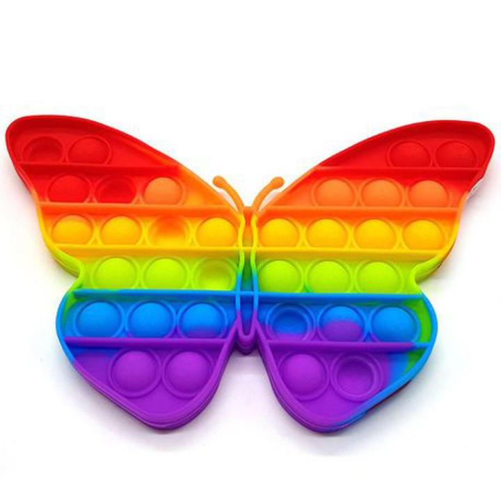 Rainbow Butterfly Pop-It - Multicolor - Baby Toys - Baby Toys - বাচ্চাদের খেলনা