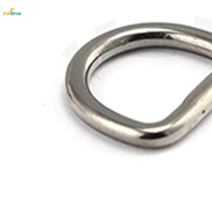 5Pcs%20D%20Rings%20Seamless%20304%20Stainless%20Steel%20Multipurpose%20D%20Shaped%20Rings%20Half%20Rings%20for%2025mmx22mm%20-%20Image%205