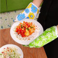 1 Pair Kitchen Cooking Mitts Microwave Kitchen Light Thin Oven Gloves Heat Resistant. 