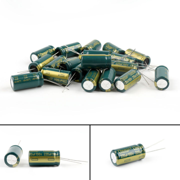 2Pcs-%20RADIAL%20220uF%20100V%20Electrolytic%20Capacitors%20220uF%20100V%20Radial%20Polarized%20Aluminum%20Electrolytic%20Capacitor%20THT%20Electrolytic%20Radial%20Capacitors%20Electronics%20Circuitry%20&%20Parts%20-%20Image%202