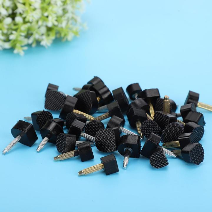 High Heel Repair Tip 40Pcs Cap Replacement Wear Resistant Anti-Skid Mute Shoe Accessories