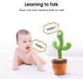 Talking & Dancing Cactus Mimicking Toy (USB CHARGING)-120 songs including Happy Birthday And others. 