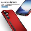 Pioneer Armor Heavy Duty PC + TPU Phone Case For Samsung Galaxy S24 Ultra 5G/Samsung Galaxy S24 5G/Samsung Galaxy S24+ 5G. 