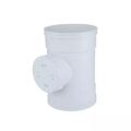 Door socket 160mm upvc white 6 inch.