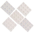 12 Pairs Medical Earrings Piercing Tool Ear Stud Surgical Steel Earrings Jewelry. 