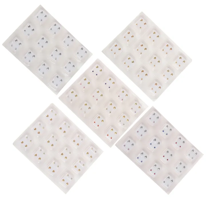 12%20Pairs%20Medical%20Earrings%20Piercing%20Tool%20Ear%20Stud%20Surgical%20Steel%20Earrings%20Jewelry%20-%20Image%204