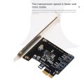 PCIE to SATA Card PCI-E Adapter Converter PCI Express to SATA3.0 Converter 2-Port SATA III 6G Expansion Controller Card Adapter.