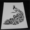 Stencil for Wall & Fashion Painting Template 10in by 8in..